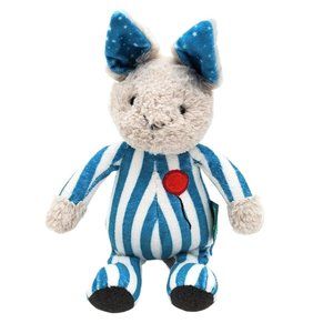 Kids Preferred Goodnight Moon Plush Gray Bunny Rabbit Red Balloon Blue White PJs